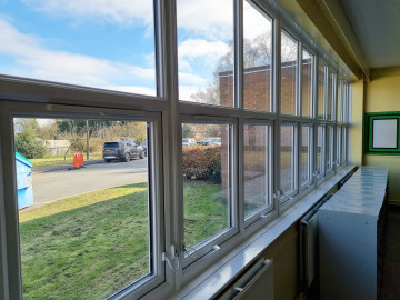 new windows at great wyrley academy